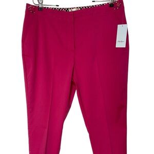 NWT Lady Hagen Women’s Capris Golf Pant, 14, Pink